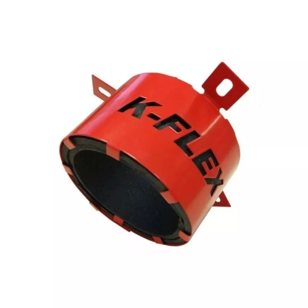 Муфта противопожарная K-FLEX K-Fire Collar Дн50 для труб, материал - сталь, цвет - красный, отгрузка кратно 116шт Муфта противопожарная K-FLEX K-Fire Collar Дн50 для труб, материал - сталь, цвет - красный, отгрузка кратно 116шт