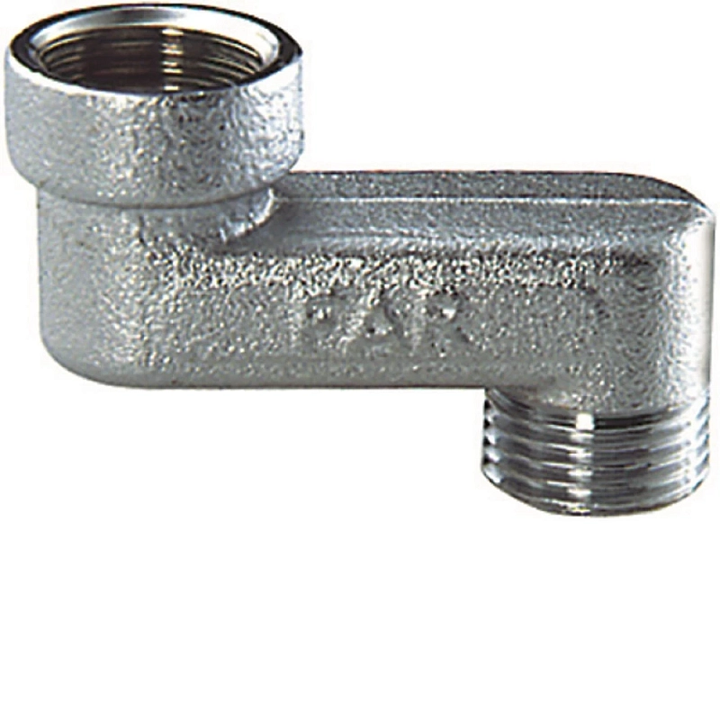 Эксцентрик латунный FAR FC 5560 1/2″x1/2″ Ду15x15 Ру10 Длина – 1 см, НР-ВР хромированный