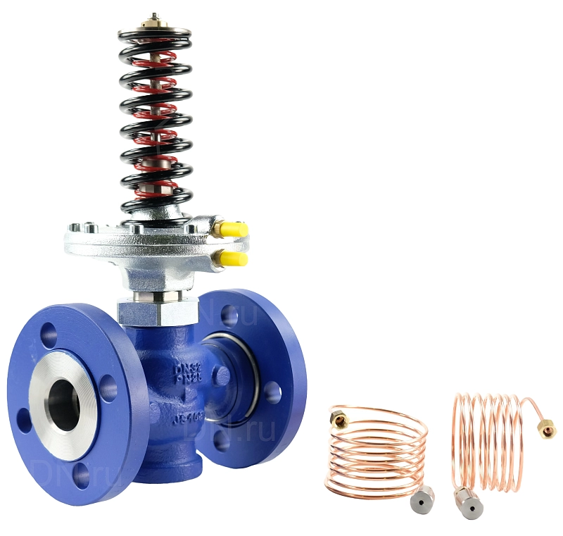 Регулятор давления фланцевый RD122D-040 Kvs= 21 Ду40 Ру25