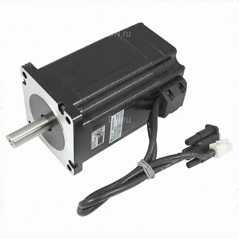Шаговый серводвигатель LEADSHINE ES-MH23480 с энкодером, фланец - NEMA 34 (86мм), угол шага - 1.8°, крутящий момент - 8Нм, IP54